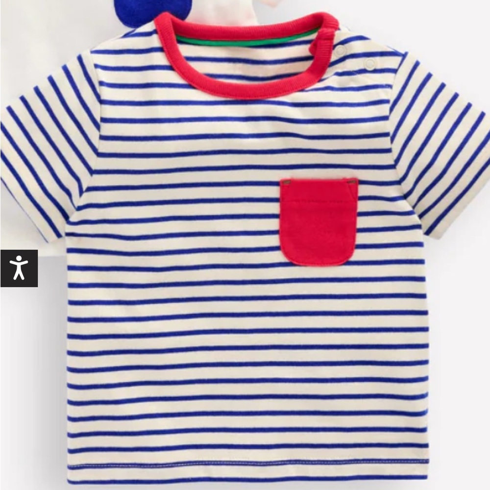 Mini Boden 3-6 months t shirt